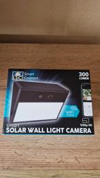 Smart Solar Wandlamp met Camera, Ophalen of Verzenden, Nieuw, Kunststof, Overige typen