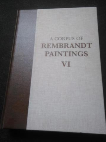 a corpus of rembrandt paintings 6 beschikbaar voor biedingen