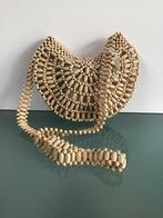 NIEUW beige naturel tasje, Verzenden, Nieuw, Schoudertasje