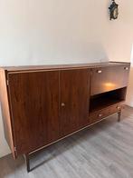 Mid Century kast palissander look, Huis en Inrichting, Kasten | Dressoirs, Overige materialen, O, Ophalen of Verzenden, 200 cm of meer