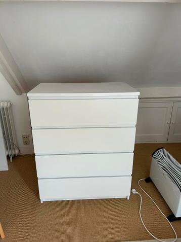 Ikea Malm ladekast met 4 lades - afbeelding 2
