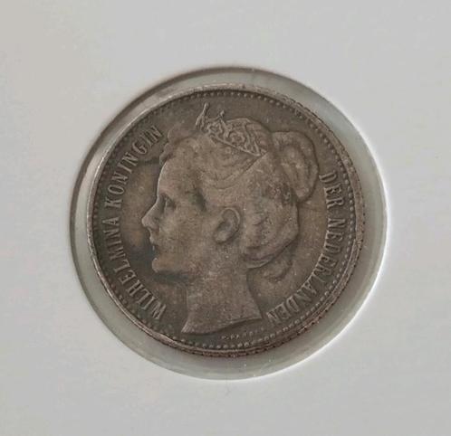 Schaarse Halve (of 1/2) Gulden 1906 - Wilhelmina, Postzegels en Munten, Munten | Nederland, Losse munt, ½ gulden, Koningin Wilhelmina