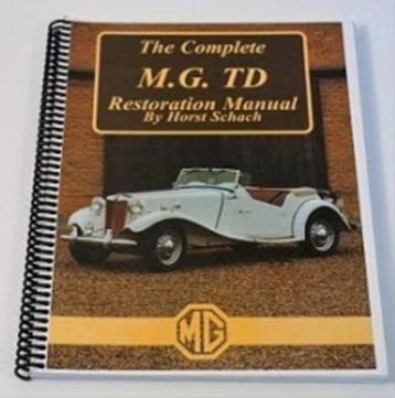MG TD restauratie boek beschikbaar voor biedingen