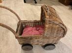 Rieten poppenwagen, Ophalen, Nieuw, Babypop