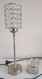 lamp lijkt glas  is kunststof nieuwstaat, Huis en Inrichting, Lampen | Tafellampen, Ophalen of Verzenden, Zo goed als nieuw, Glas