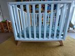 Bopita Lynn Wit Naturel incl matras,boxkleed en muziekmobile, Ophalen, Zo goed als nieuw, Boxkleed