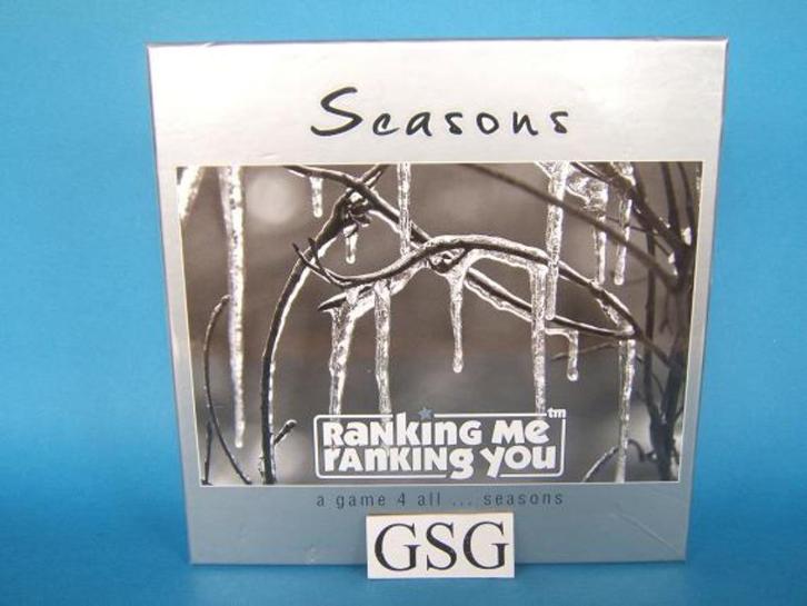 Ranking me ranking you seasons nr. 60260-01, Hobby en Vrije tijd, Gezelschapsspellen | Bordspellen, Nieuw, Ophalen