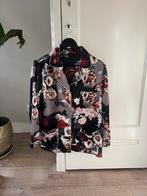 Jöwell Bloemen Blouse - Maat S, Ophalen of Verzenden, Zo goed als nieuw, Maat 36 (S), Zwart