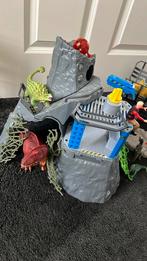 Sleigh dino vulkaan met transsport auto, Kinderen en Baby's, Speelgoed | Playmobil, Ophalen of Verzenden, Zo goed als nieuw, Complete set