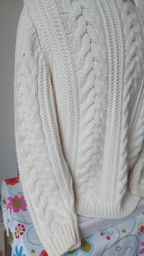 Saint James Wollen Trui - Maat M, Kleding | Heren, Maat 48/50 (M), Wit, Saint James, Ophalen of Verzenden