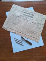 Antieke Punchneedle met originele handleiding, Ophalen of Verzenden, Gebruikt, Handborduren, Overige typen