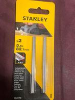 Stanley Schaafmessen 5.5x82.7mm - Nieuw 2 pack, Doe-het-zelf en Verbouw, Gereedschap | Machine-onderdelen en Toebehoren, Ophalen of Verzenden
