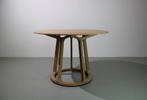 Artisan Pivot tafel, 110 cm, Eiken wit pigment, Huis en Inrichting, Tafels | Eettafels, Ophalen, Nieuw, Vier personen, 100 tot 150 cm