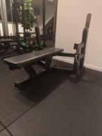 Professionele benchpress/bankdruk barbarian line, Sport en Fitness, Fitnessmaterialen, Ophalen, Zo goed als nieuw, Fitnessbank