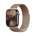 Apple Smartwatch 10 Titanium, Sieraden, Tassen en Uiterlijk, Smartwatches, Ophalen of Verzenden, Zo goed als nieuw, IOS, Apple Watch ⌚️