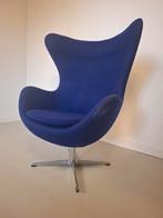 Vintage Egg Chair Arne Jacobsen Replica fauteuil draaistoel, Huis en Inrichting, Fauteuils, Ophalen of Verzenden, Gebruikt, 50 tot 75 cm