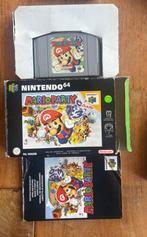 Mario Party Nintendo 64 N64 met Doos en Handleiding, Spelcomputers en Games, Games | Nintendo 64, Ophalen of Verzenden, Zo goed als nieuw