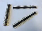 2500x pinheader verguld 19-pin SL254, Hobby en Vrije tijd, Elektronica-componenten, Verzenden, Zo goed als nieuw