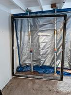 DUBBELE DEUR + KOZIJN CA 4 JAAR OUD ZEER GOEDE STAAT, 75 tot 150 cm, Deurkozijn, Ophalen of Verzenden, Zo goed als nieuw