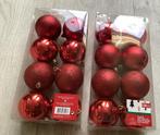 Kerstballen rood, Diversen, Kerst, Ophalen of Verzenden, Gebruikt