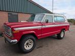 Jeep Cherokee Chief 2.8 tdi Patrol diesel 4WD 1975 Rood, Auto's, Oldtimers, Beige, Leder, Bedrijf, Vierwielaandrijving