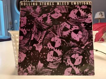 7" Single The Rolling Stones - Mixed Emotions / Fancyman Blu beschikbaar voor biedingen