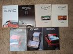 Lot autofolders Honda Civic 4e generatie, Boeken, Verzenden, Zo goed als nieuw, Honda