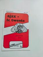 AJAX - FC Twente seizoen 1979/80 no 30 officieel programma, Verzamelen, Sportartikelen en Voetbal, Verzenden, Ajax