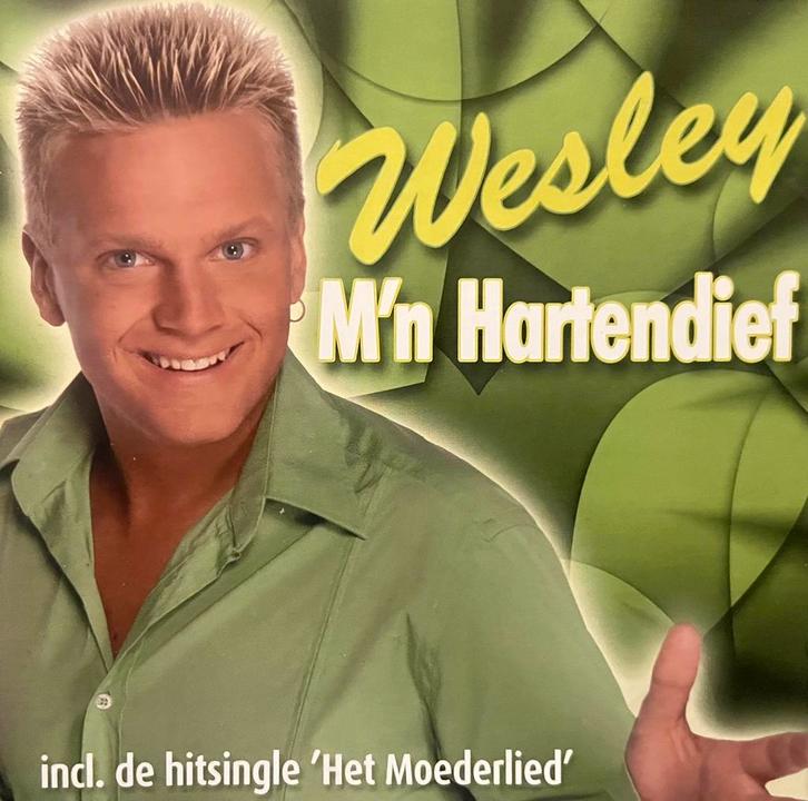 Wesley - M’n Hartendief, Cd's en Dvd's, Cd's | Nederlandstalig, Gebruikt, Levenslied of Smartlap, Ophalen of Verzenden