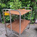 Vintage serveerwagen, trolley, Ophalen of Verzenden