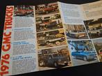 Brochure GMC 1976 USA, Ophalen of Verzenden, Zo goed als nieuw, Overige merken