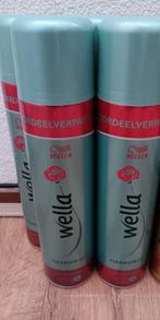 5 nieuwe bussen haarlak Wella ultra sterk, Ophalen of Verzenden, Nieuw, Gel, Wax, Haarlak of Mousse