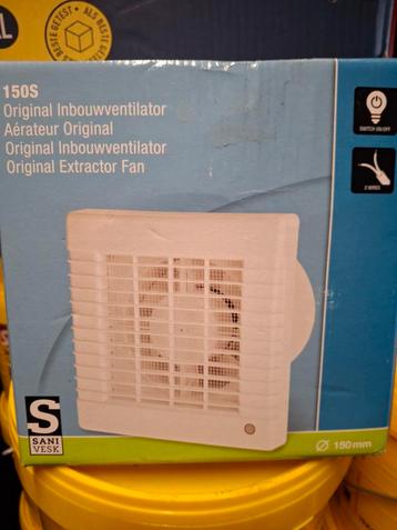Inbouw ventilator 150 en 125 nieuw beschikbaar voor biedingen