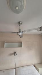 grote vintage plafondventilator (mid-century), Witgoed en Apparatuur, Ventilatoren, Ophalen of Verzenden, Gebruikt, Plafondventilator