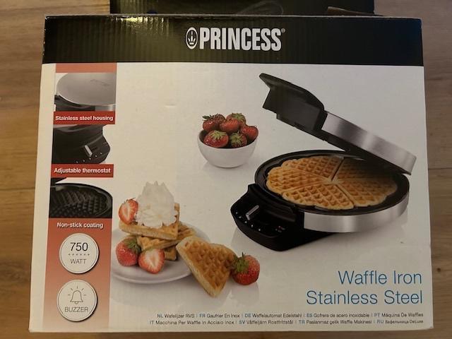 Princess wafelijzer, Witgoed en Apparatuur, Wafelijzers, Gebruikt, Ophalen