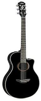 Elektrisch akoestische gitaar zwart - Yamaha APX-5A, Muziek en Instrumenten, Gebruikt, Ophalen of Verzenden, Met koffer, Western- of Steelstringgitaar