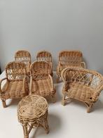 Rotan meubels voor Barbie, Ophalen of Verzenden, Poppenhuis