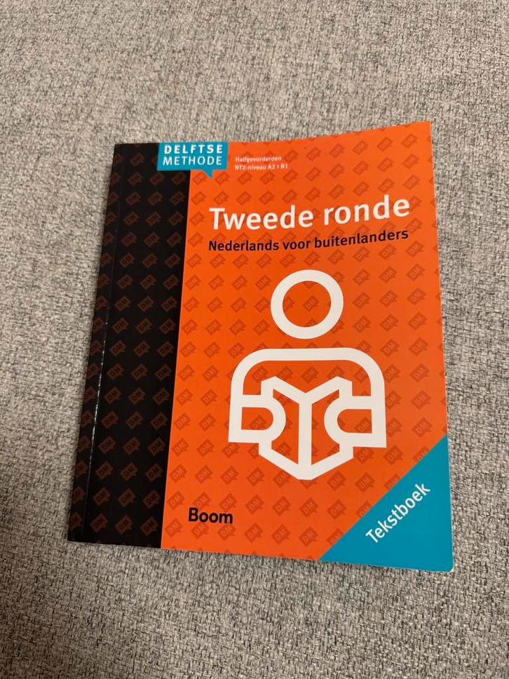 Delftse Methode  Tweede Ronde Nederlands voor Buitenlanders, Boeken, Studieboeken en Cursussen, Zo goed als nieuw, Alpha, Ophalen of Verzenden