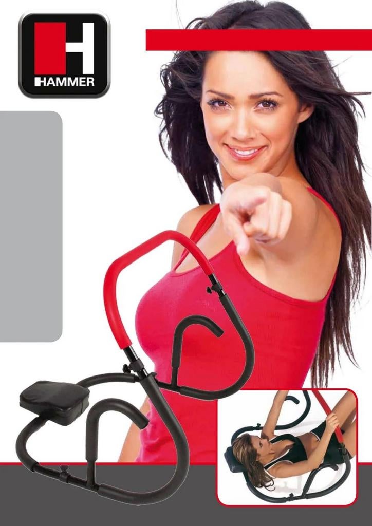 Hammer Buikspiertrainer - Zo goed als nieuw!, Ophalen of Verzenden