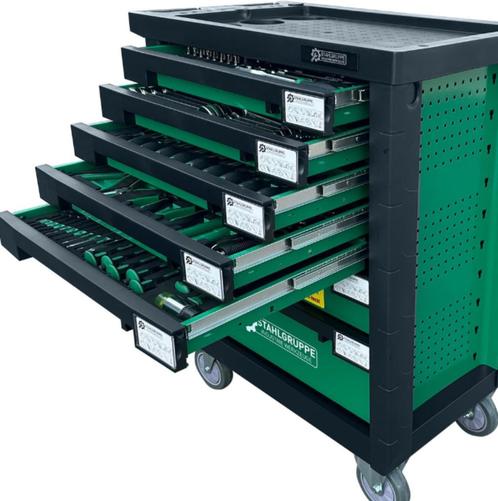 Stahlgruppe SG9 Gereedschapwgn - Groen (incl BTW factuur), Auto diversen, Autogereedschap, Nieuw, Ophalen