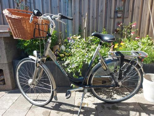 Gazelle, dames, Nexus 8, 57cm, rollerbrakes, naafdynamo., Fietsen en Brommers, Fietsen | Dames | Damesfietsen, Zo goed als nieuw