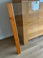 Lundia glazen vitrine deur, Ophalen, Gebruikt, Lundia, 50 tot 100 cm