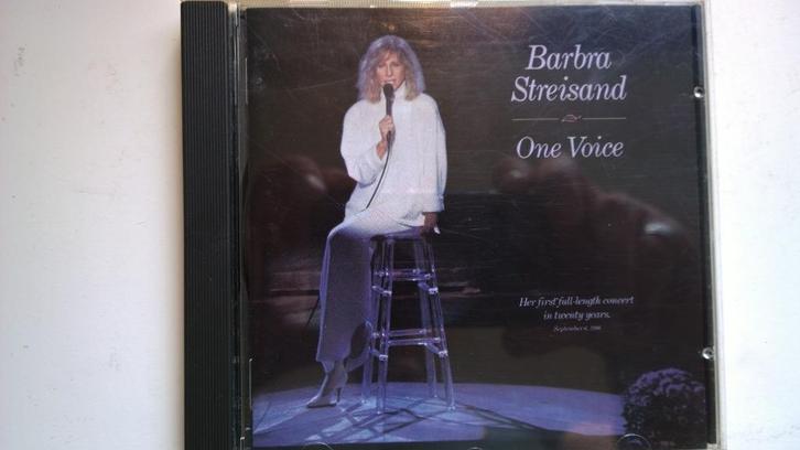 Barbra Streisand - One Voice, Cd's en Dvd's, Cd's | Pop, Zo goed als nieuw, 1980 tot 2000, Ophalen of Verzenden