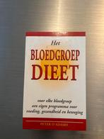 Het Bloedgroep Dieet - Peter D'Adamo, Boeken, Gezondheid, Dieet en Voeding, Ophalen of Verzenden, Zo goed als nieuw, Dieet en Voeding