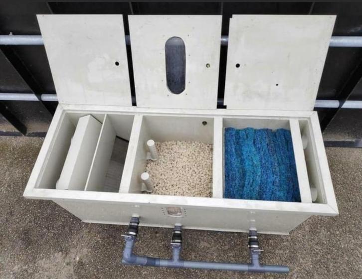 vijver combiesieve veel bioloog en compact, zeeffilter combi, Tuin en Terras, Vijver-toebehoren, Gebruikt, Vijverfilter, Ophalen
