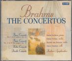 3 cd-set - Brahms - The Concertos {2742}, Ophalen of Verzenden, Romantiek, Gebruikt, Orkest of Ballet
