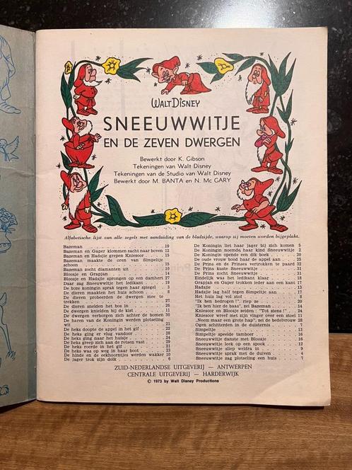 Walt Disney's Sneeuwwitje en de zeven dwergen *Een Gouden bo, Boeken, Prentenboeken en Plaatjesalbums, Gelezen, Plaatjesalbum
