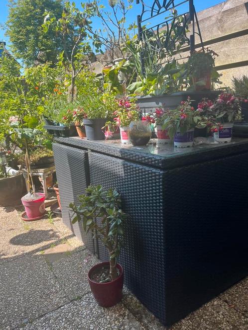 Tuinset 4 personen Super staat Super kwaliteit, Tuin en Terras, Tuinsets en Loungesets, Zo goed als nieuw, Tuinset, Aluminium