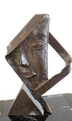 Kubistisch brons beeldje, Ophalen of Verzenden