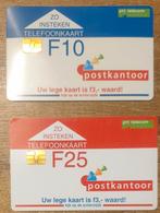 2 Standaard telefoonkaarten PTT telecom, gebruikt, Ophalen of Verzenden, Nederland